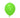 Balloons LOL-12 Fashion Solid lime green
