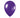 Ballons R-12 Metallic lila